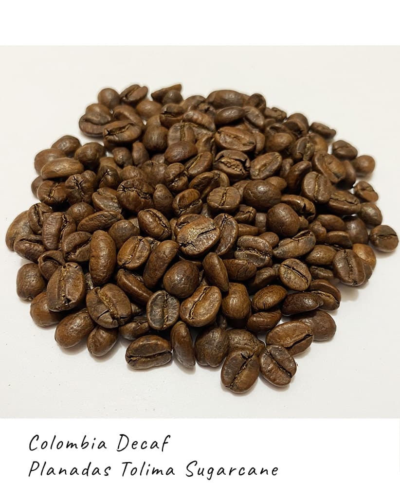 Кава в зернах Колумбія Декаф Планадас - без кофеїну (Planadas Tolima Sugarcane. Decaf) 2