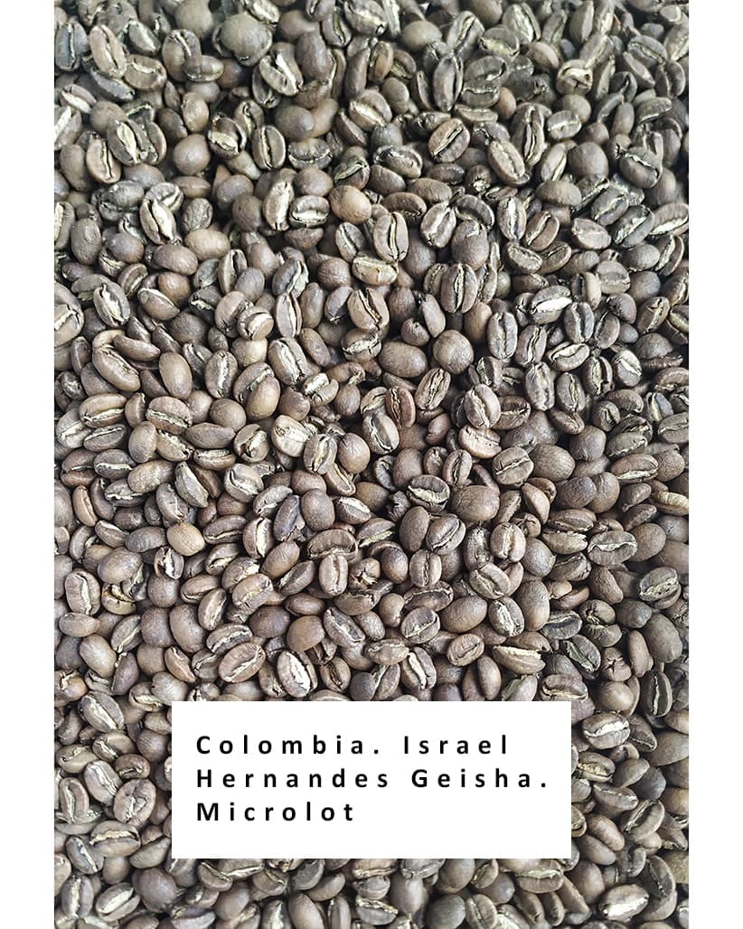 Кава в зернах Колумбія Гейша Ізраїль Ернандес Мікролот (Columbia Israel Hernandes Geisha. Microlot) 2
