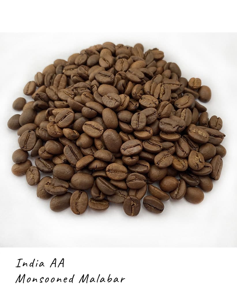 Кава в зернах Індія Муссонний Малабар АА (Monsooned Malabar AA) 2